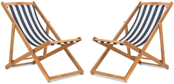 SAFAVIEH Loren Foldable Sling Chairs, Set of 2