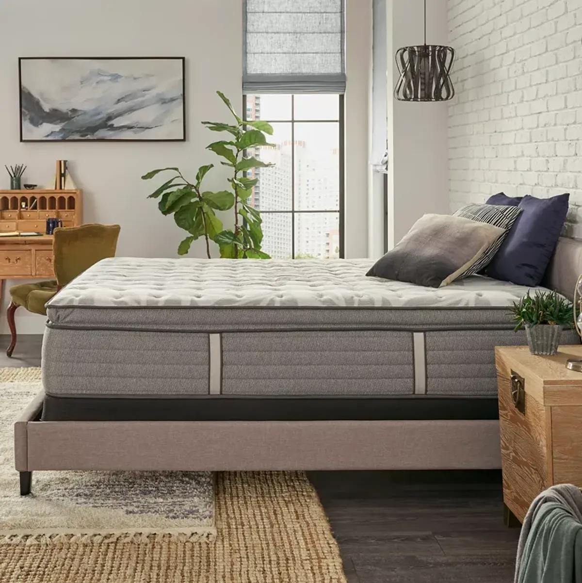 Sealy Posturepedic Lavina II Soft Pillow Top Full Mattress & Box Spring Set