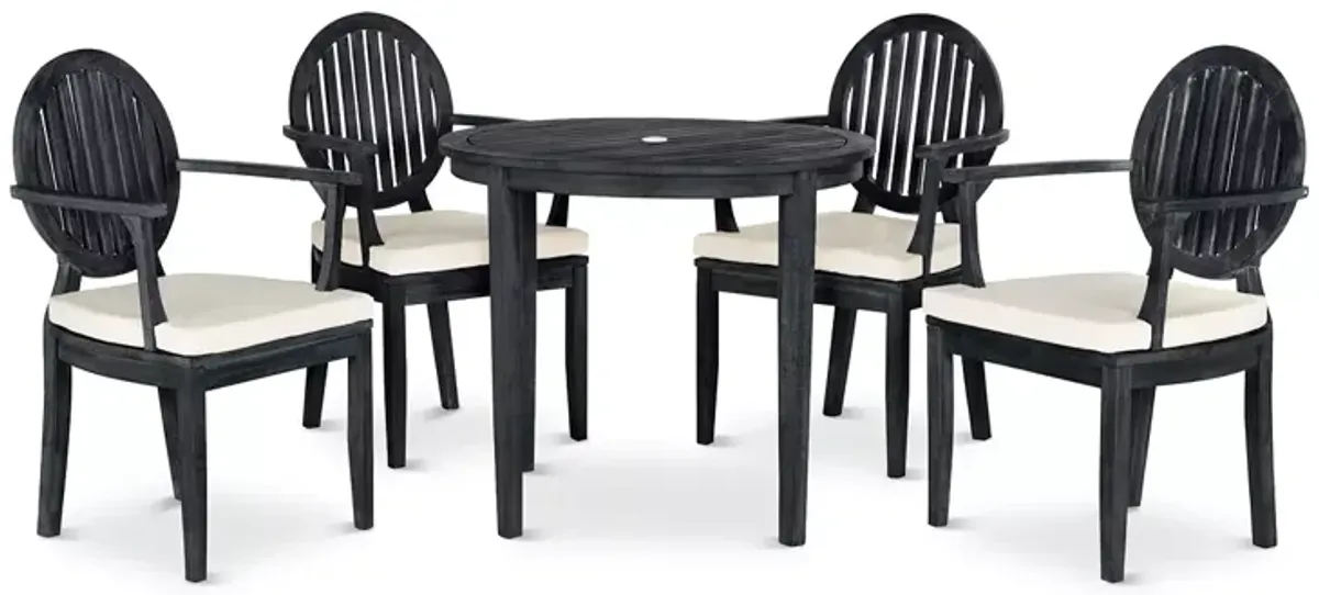 SAFAVIEH Chino 5-Piece Indoor/Outdoor Dining Set