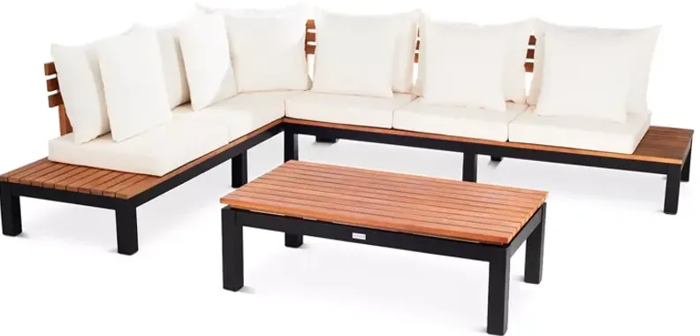 SAFAVIEH Fristal 3-Piece Indoor/Outdoor Living Set