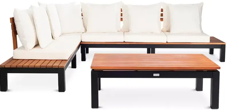 SAFAVIEH Fristal 3-Piece Indoor/Outdoor Living Set