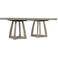 Hooker Furniture Affinity 78" Rectangle Pedestal Dining Table