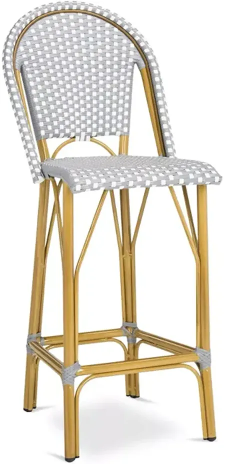 SAFAVIEH Ford Indoor-Outdoor French Bistro Bar Stool