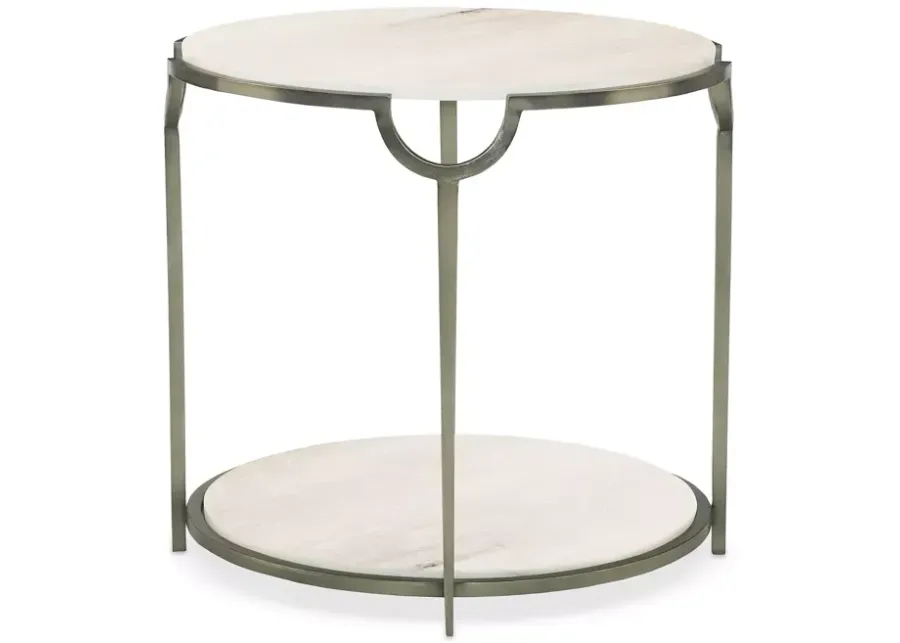 Bernhardt Morello Round End Table