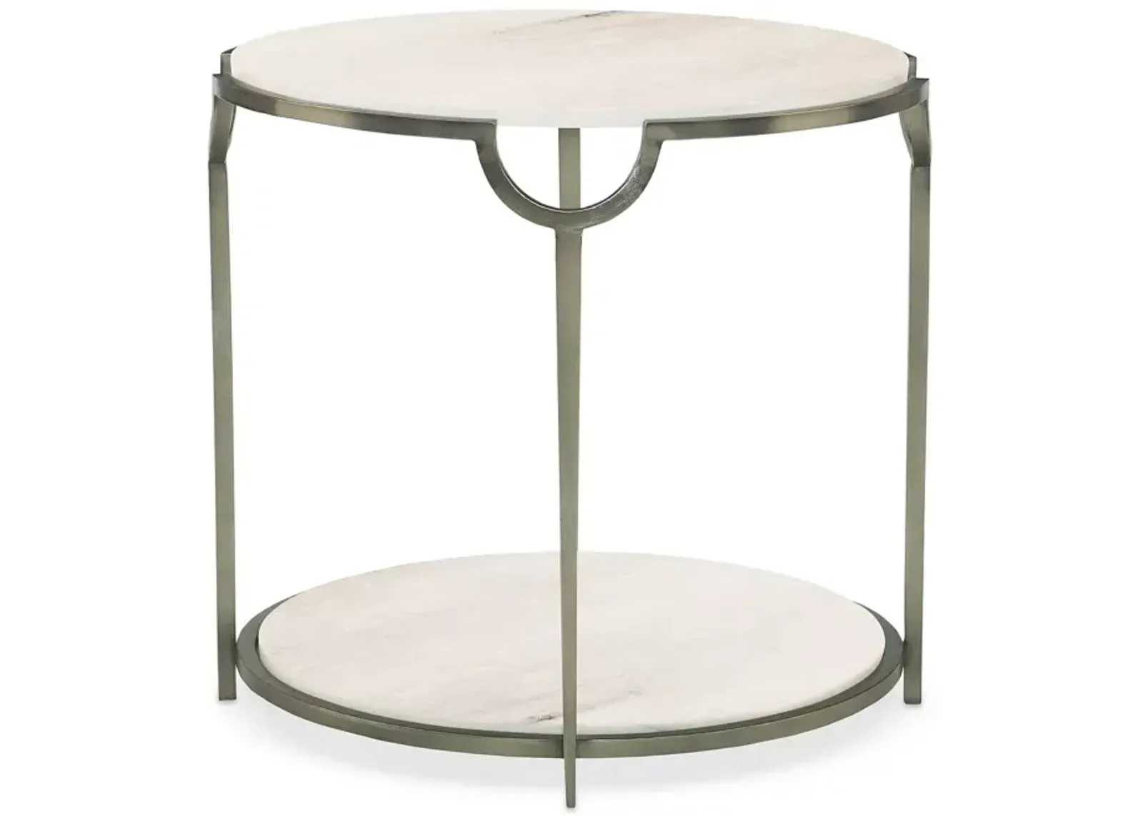 Bernhardt Morello Round End Table