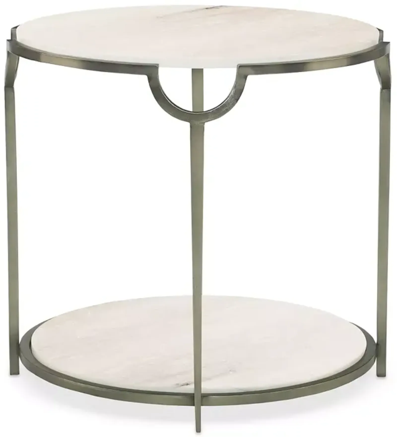 Bernhardt Morello Round End Table