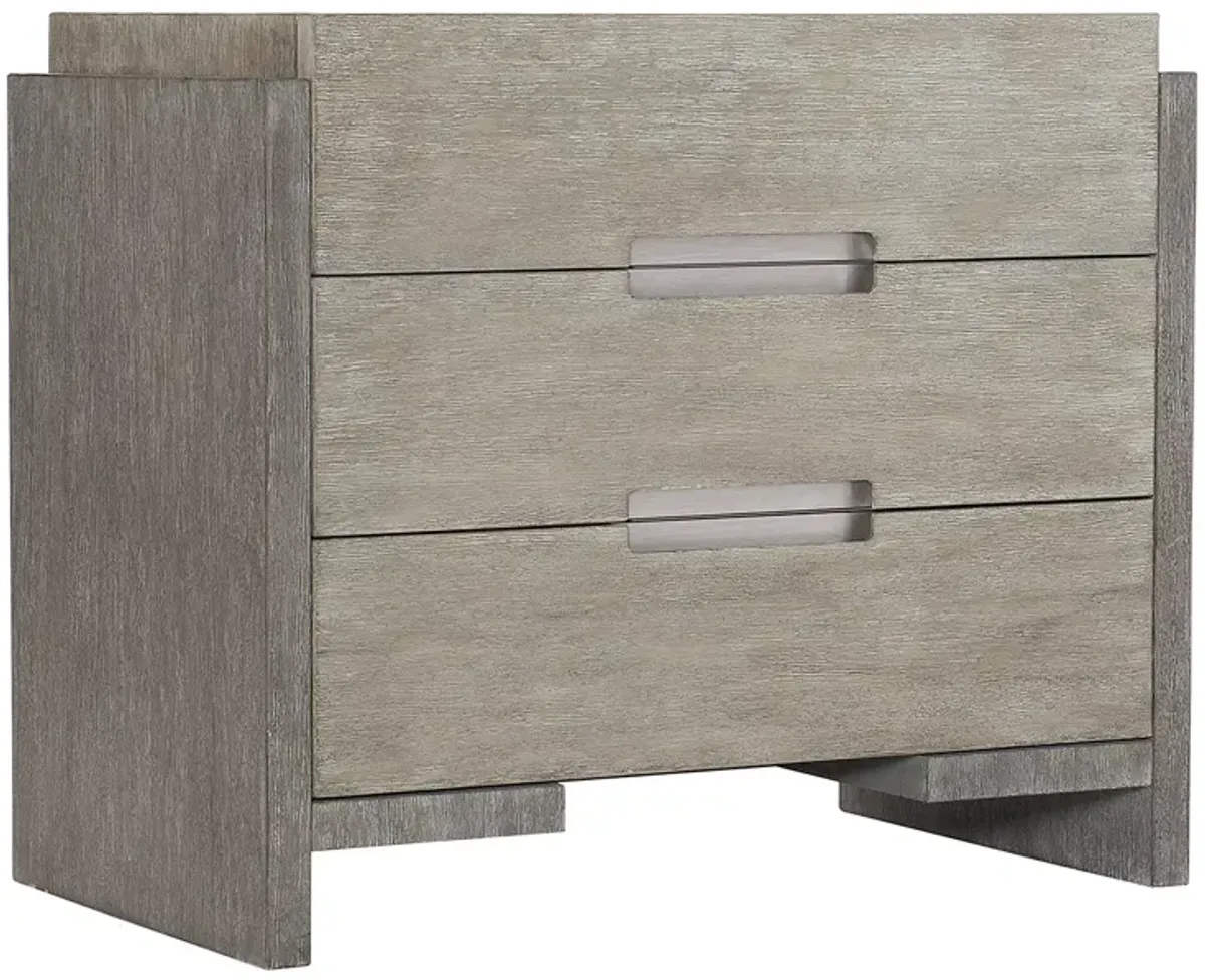 Bernhardt Foundations 3 Drawer Nightstand