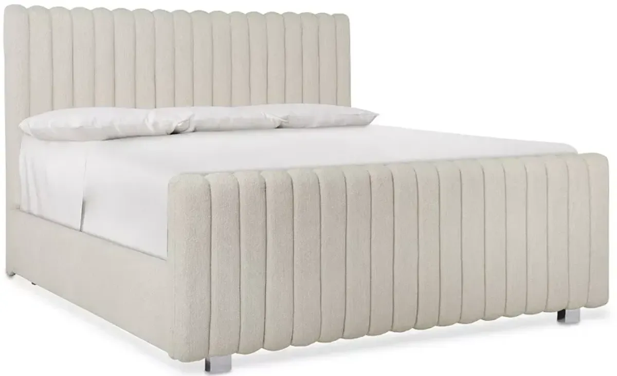 Bernhardt Silhouette Upholstered Panel King Bed