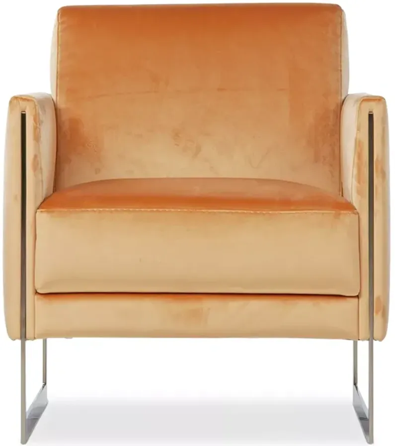 Giuseppe Nicoletti Coco Velvet Brass Chair