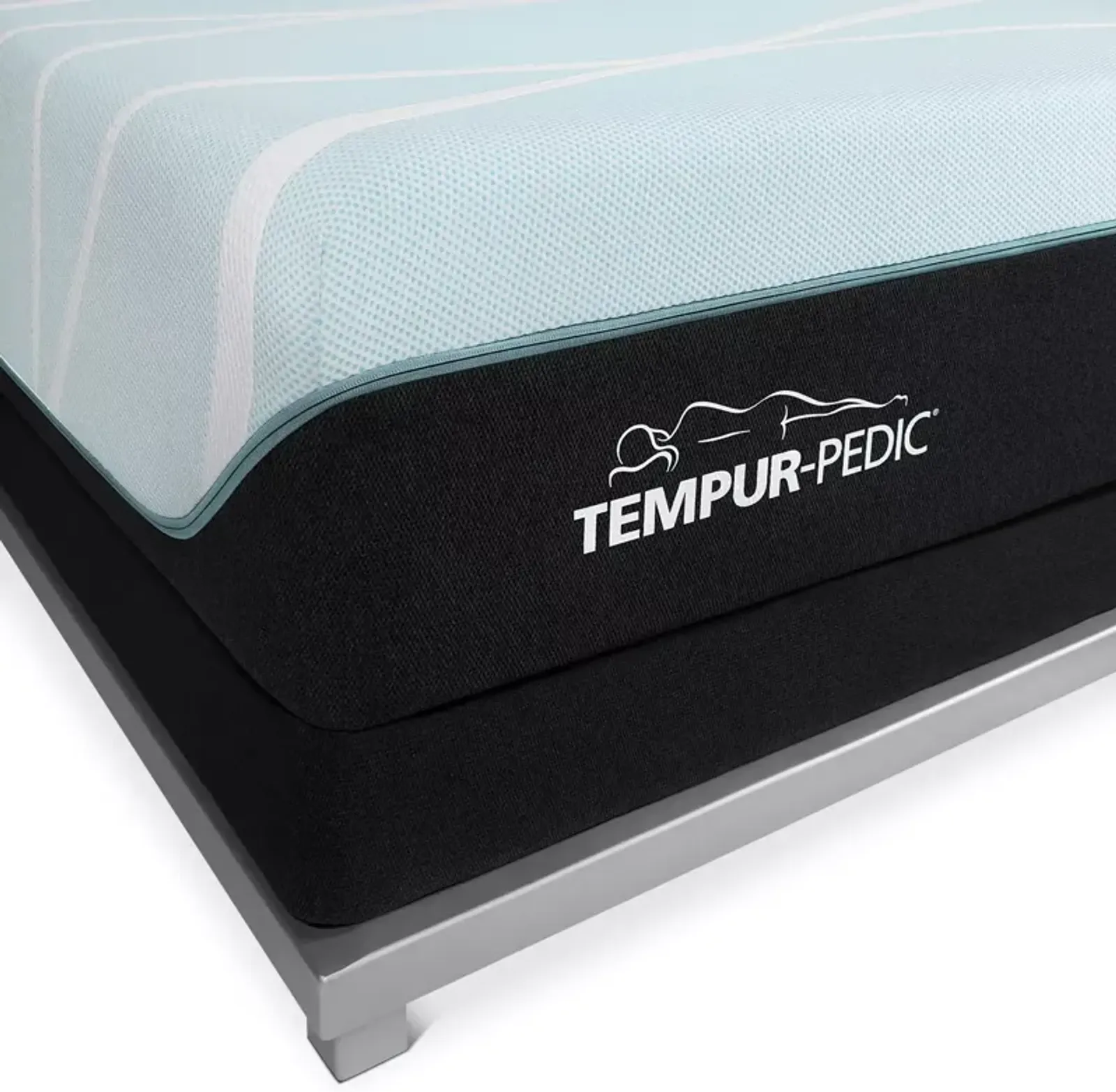 Tempur-Pedic TEMPUR-PRObreeze° Medium Hybrid Split King Mattress & Box Spring Set