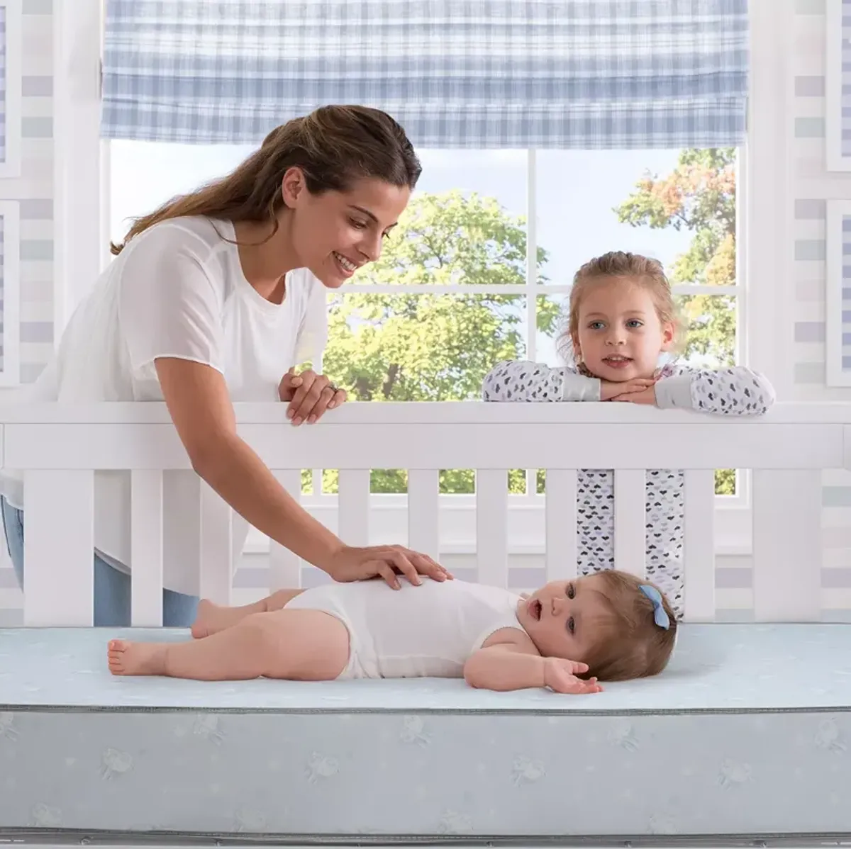 Serta Nightstar Glow Crib & Toddler Mattress Only