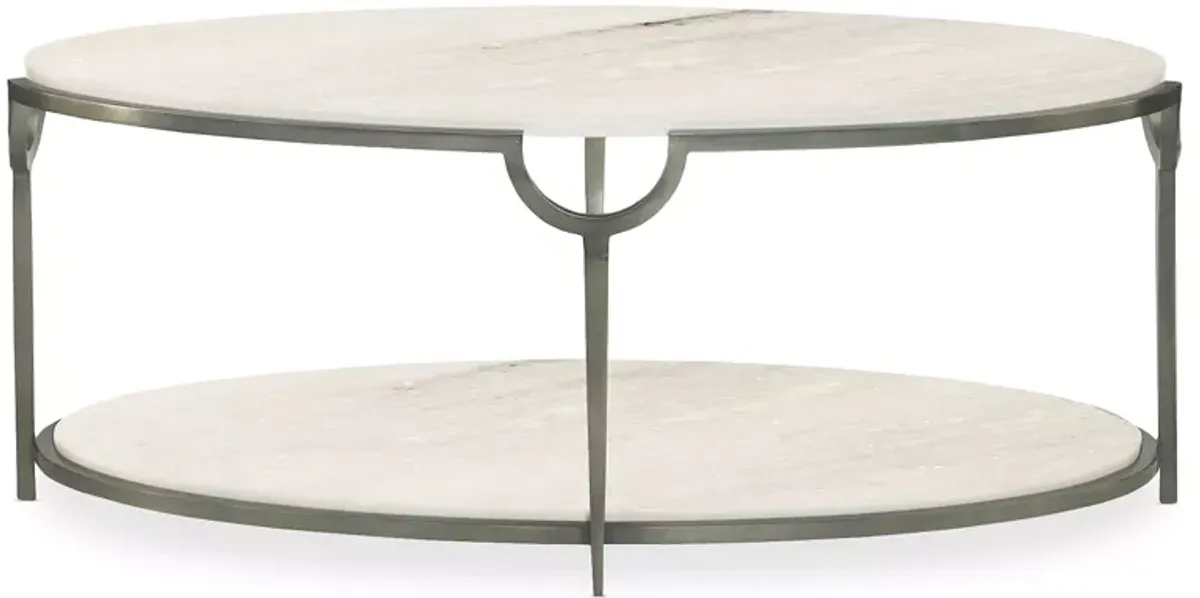 Bernhardt Morello Oval Cocktail Table