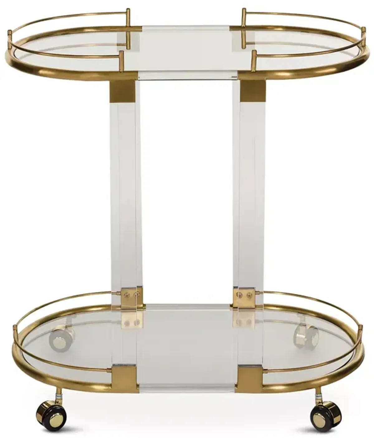 SAFAVIEH Lennon Acrylic Bar Trolley