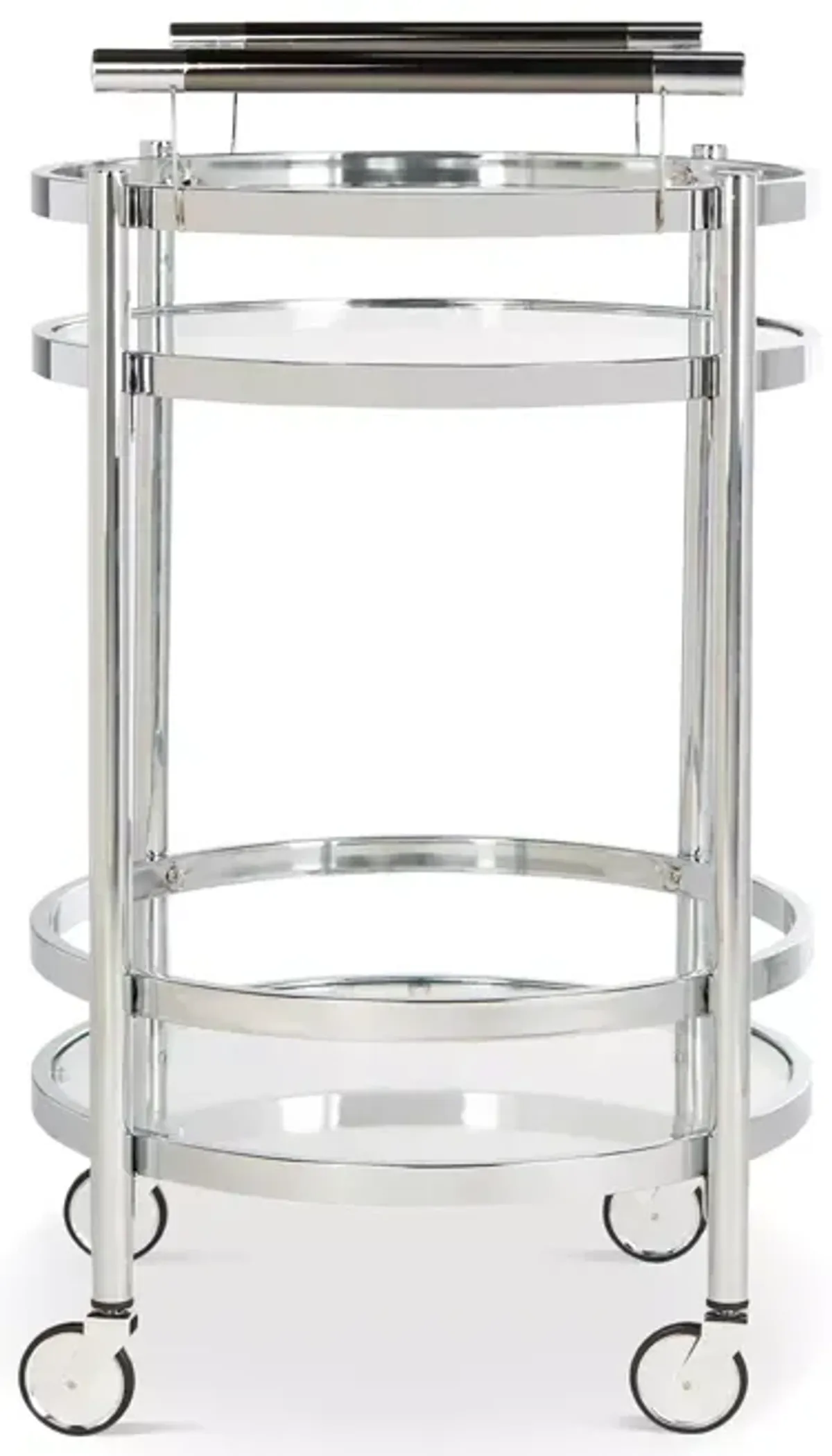 SAFAVIEH Sienna 2-Tier Round Bar Cart