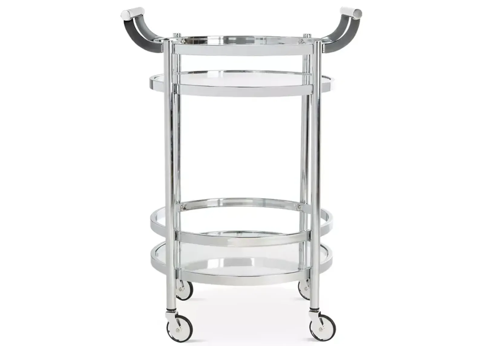 SAFAVIEH Sienna 2-Tier Round Bar Cart