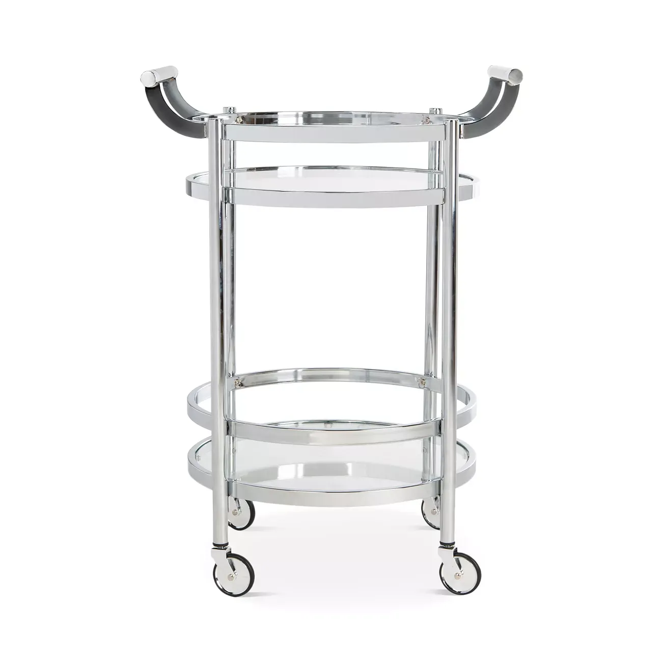 SAFAVIEH Sienna 2-Tier Round Bar Cart