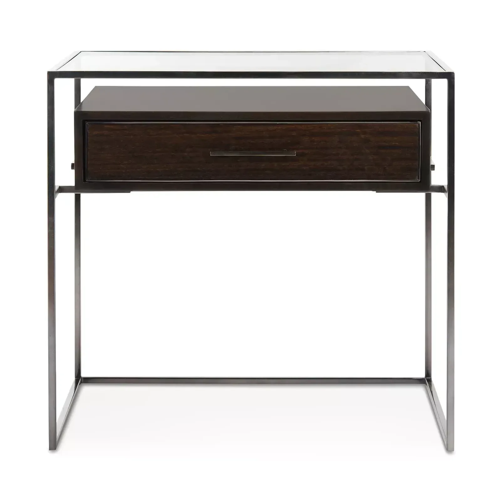 SAFAVIEH Caelan Glass Side Table