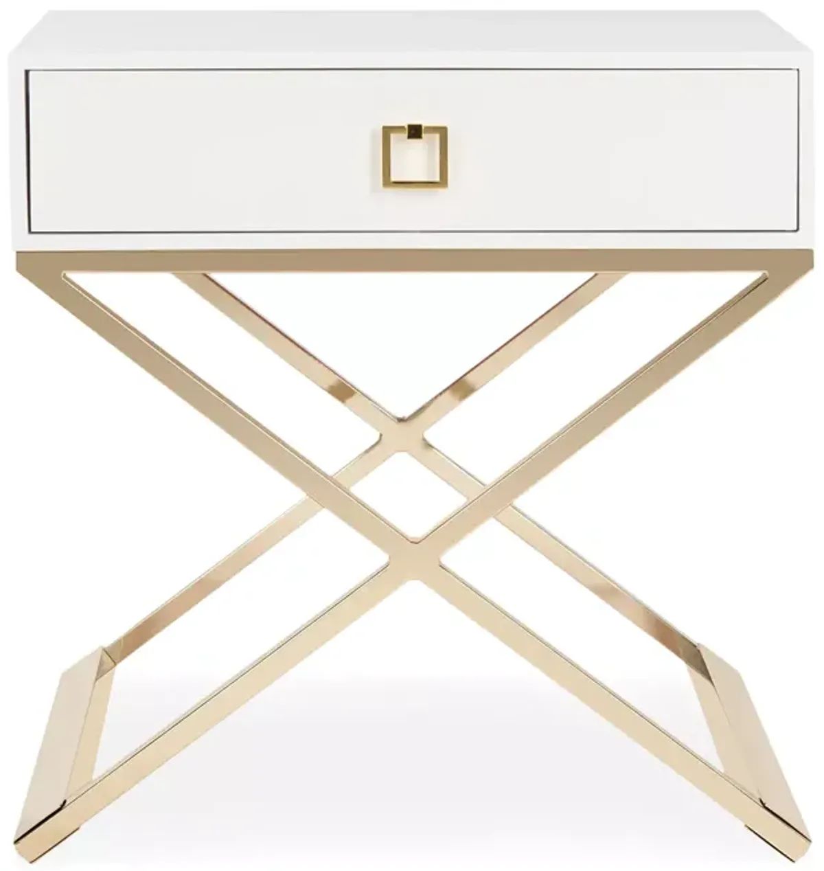 SAFAVIEH Zarina Modern Cross Leg End Table