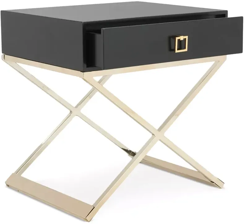 SAFAVIEH Zarina Modern Cross Leg End Table