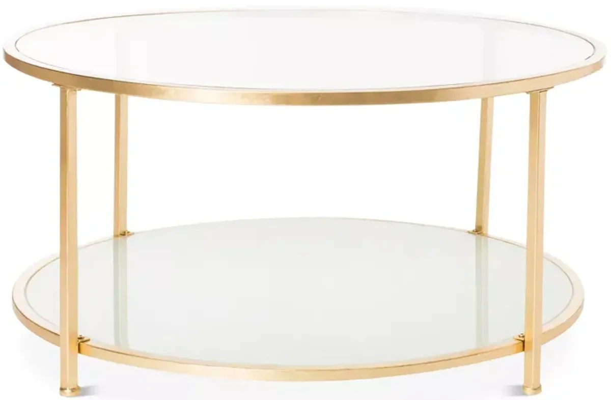 SAFAVIEH Ivy Two-Tier Round Coffee Table 