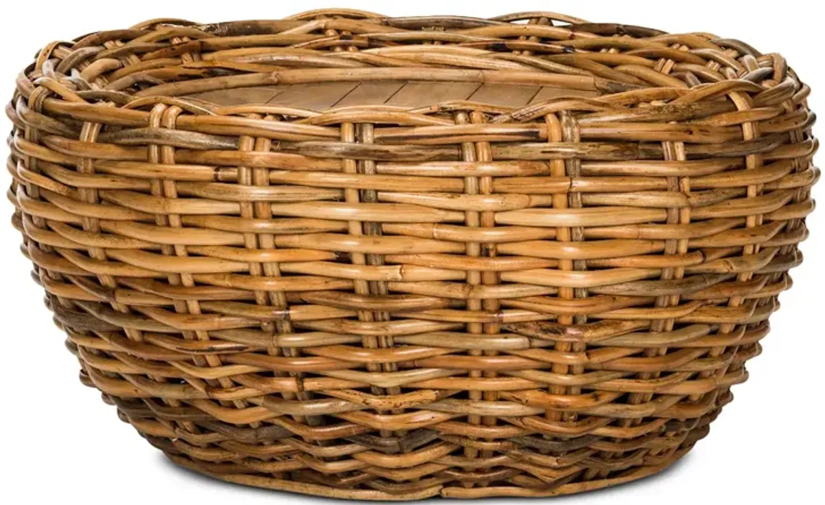 SAFAVIEH Couture Alley Wood Top Coffee Table