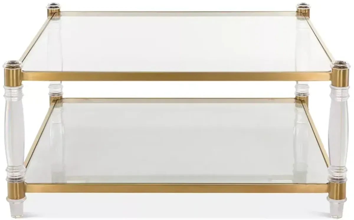 SAFAVIEH Couture Isabelle Acrylic Coffee Table