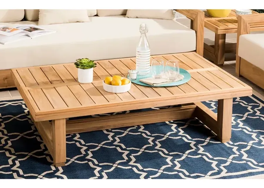 SAFAVIEH Couture Montford Teak Coffee Table