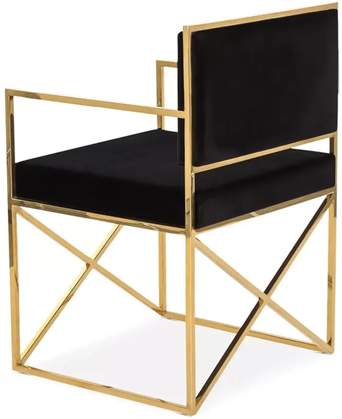 SAFAVIEH Couture Kian Velvet Directors Chair