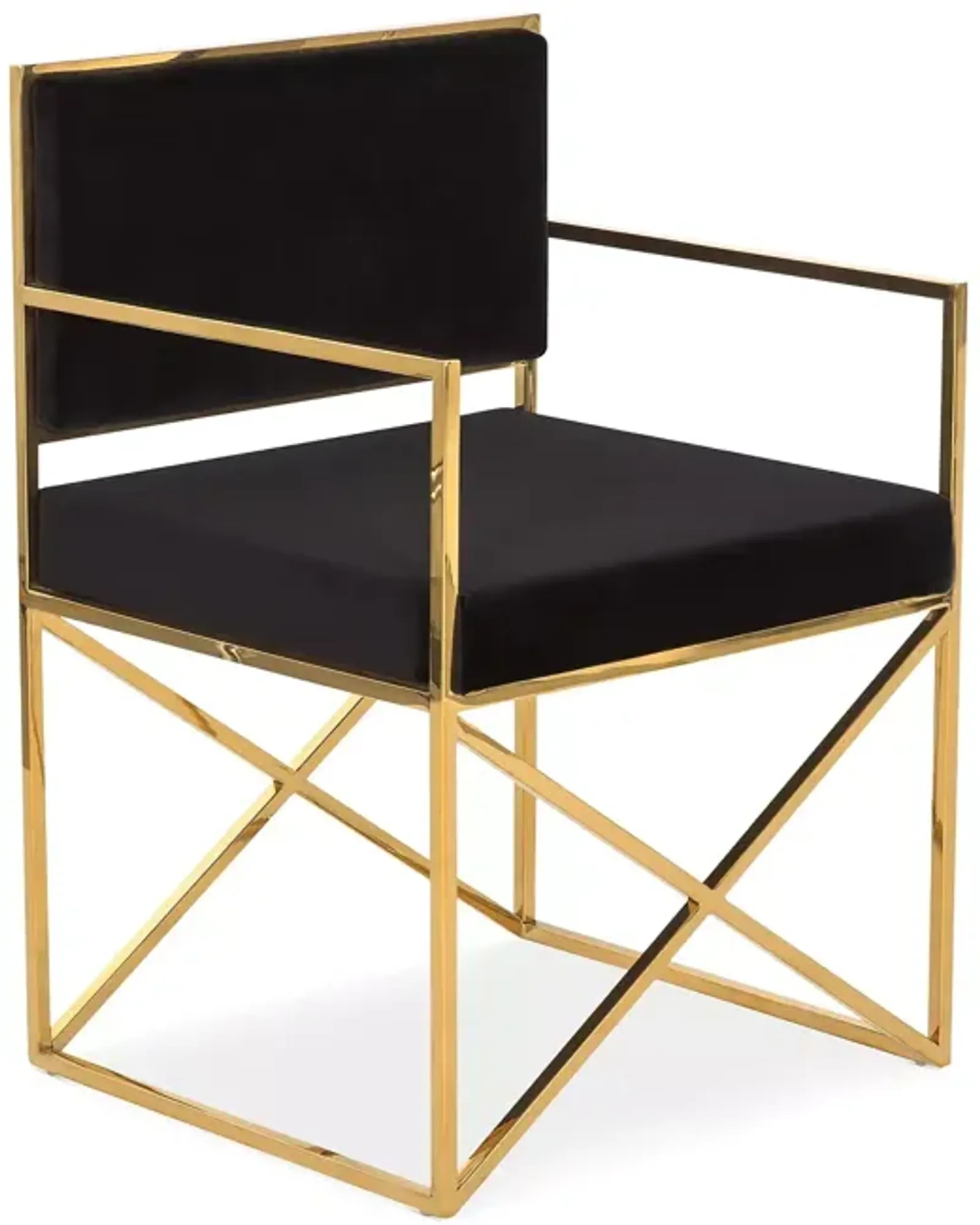 SAFAVIEH Couture Kian Velvet Directors Chair