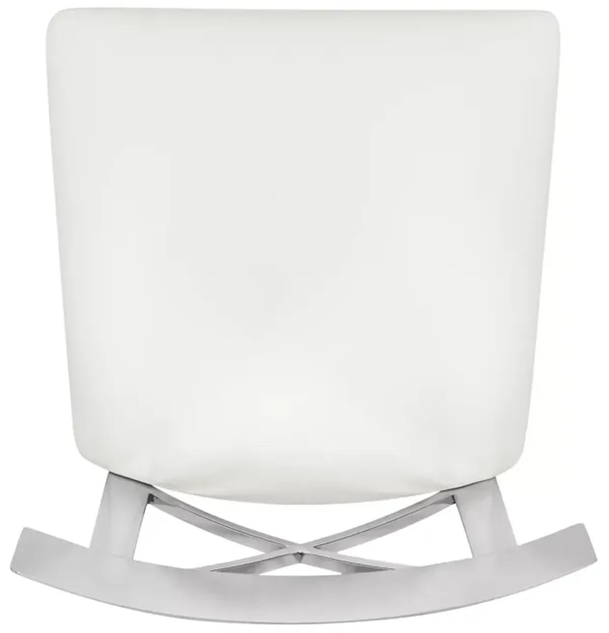 SAFAVIEH Zoey 39" Stainless Steel Cross Back Barstool