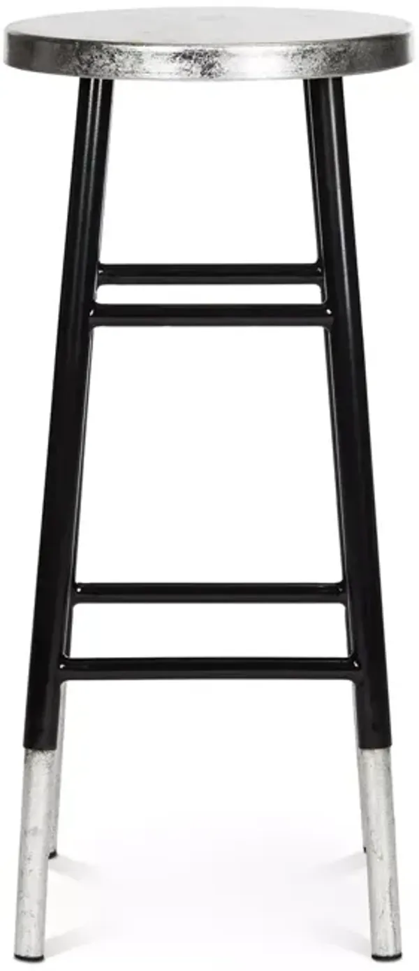 SAFAVIEH Kenzie 30" Silver Dipped Barstool