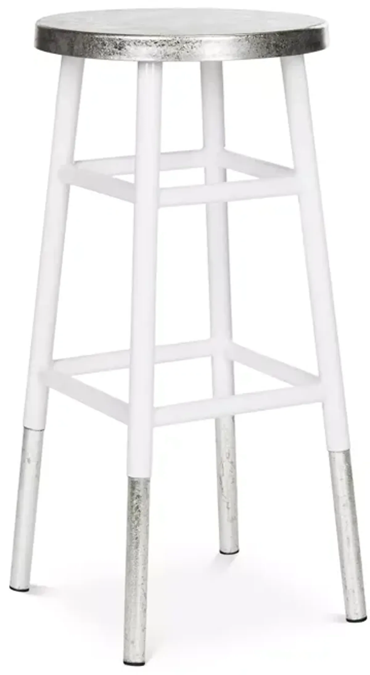 SAFAVIEH Kenzie 30" Silver Dipped Barstool