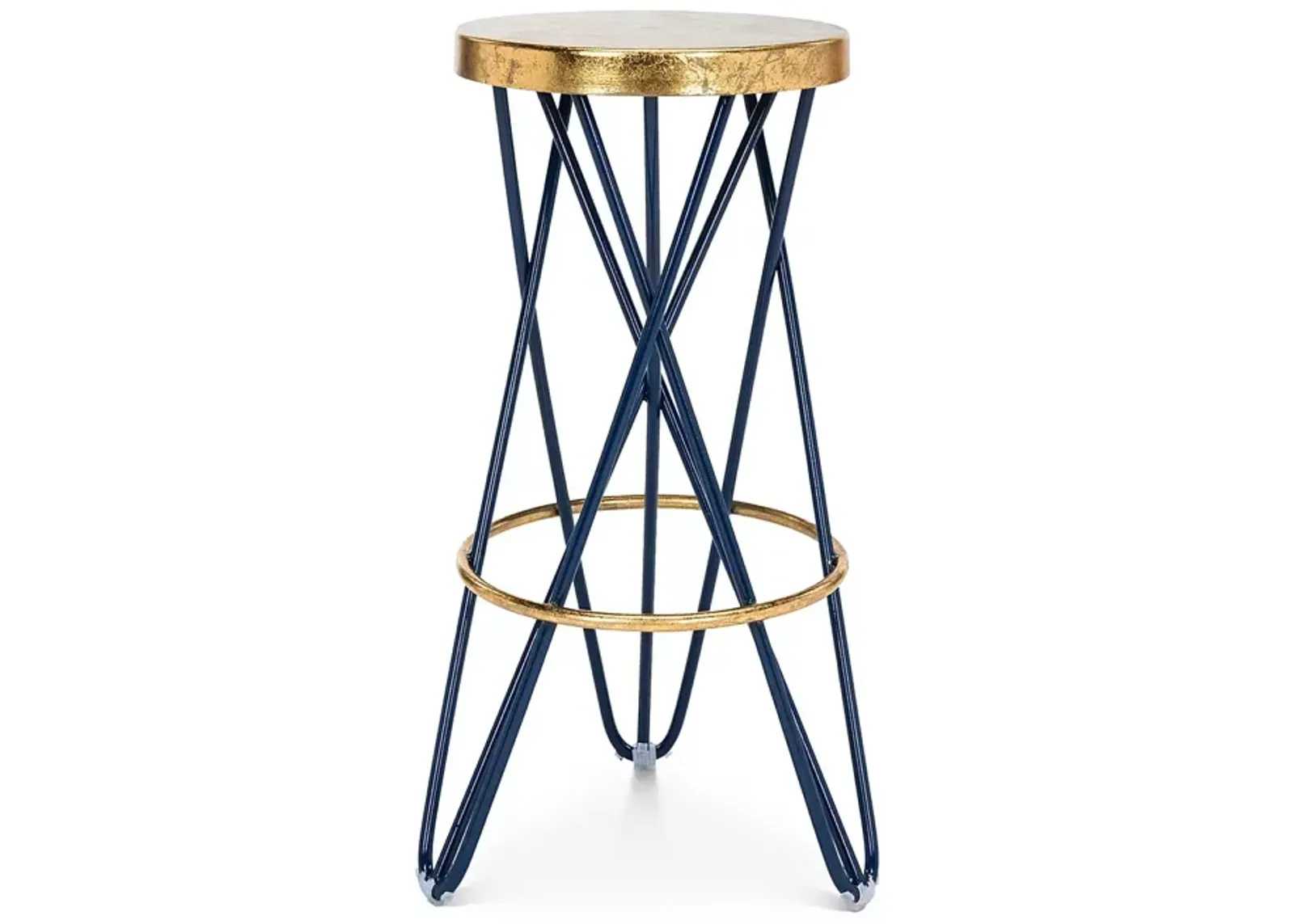 SAFAVIEH Lorna Gold Leaf Barstool