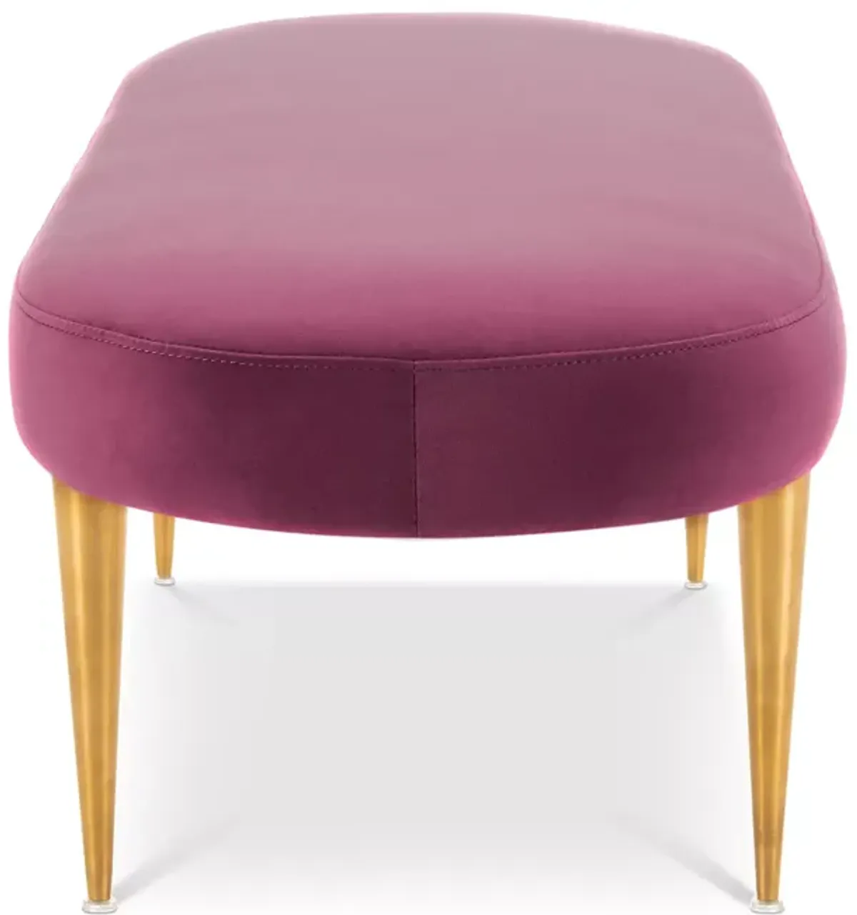 SAFAVIEH Corinne Velvet Oval Bench