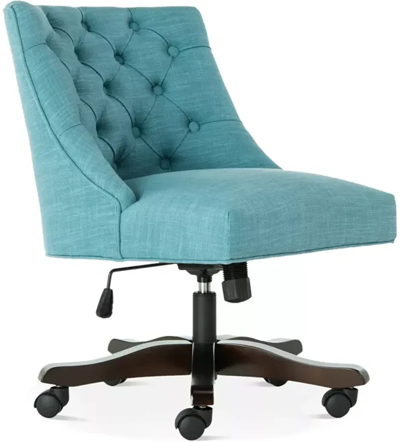 SAFAVIEH Soho Tufted Swivel Desk Chair