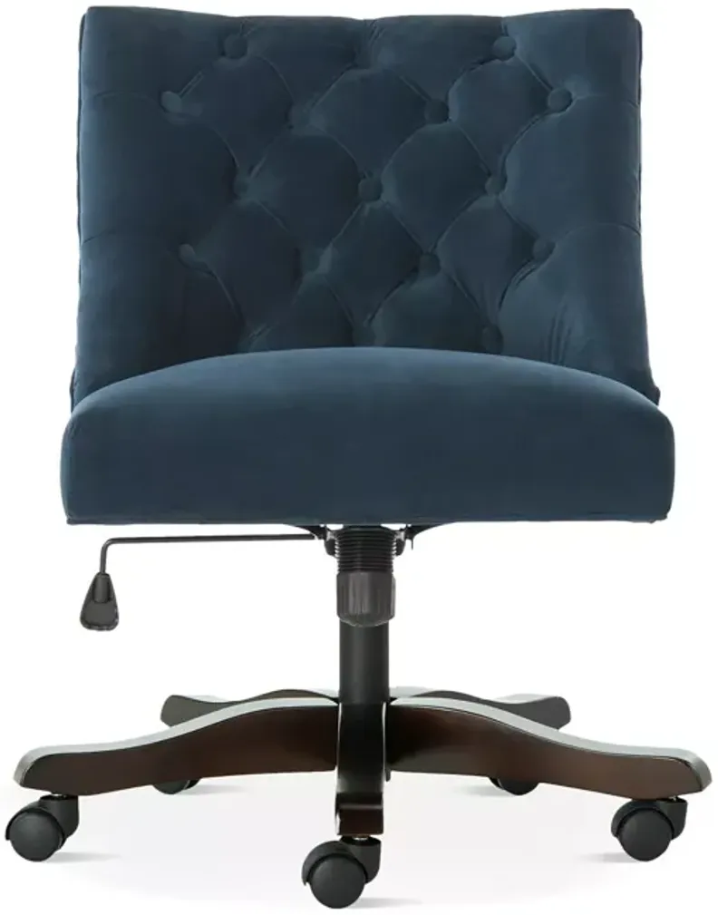 SAFAVIEH Soho Tufted Velvet Swivel Desk Chair