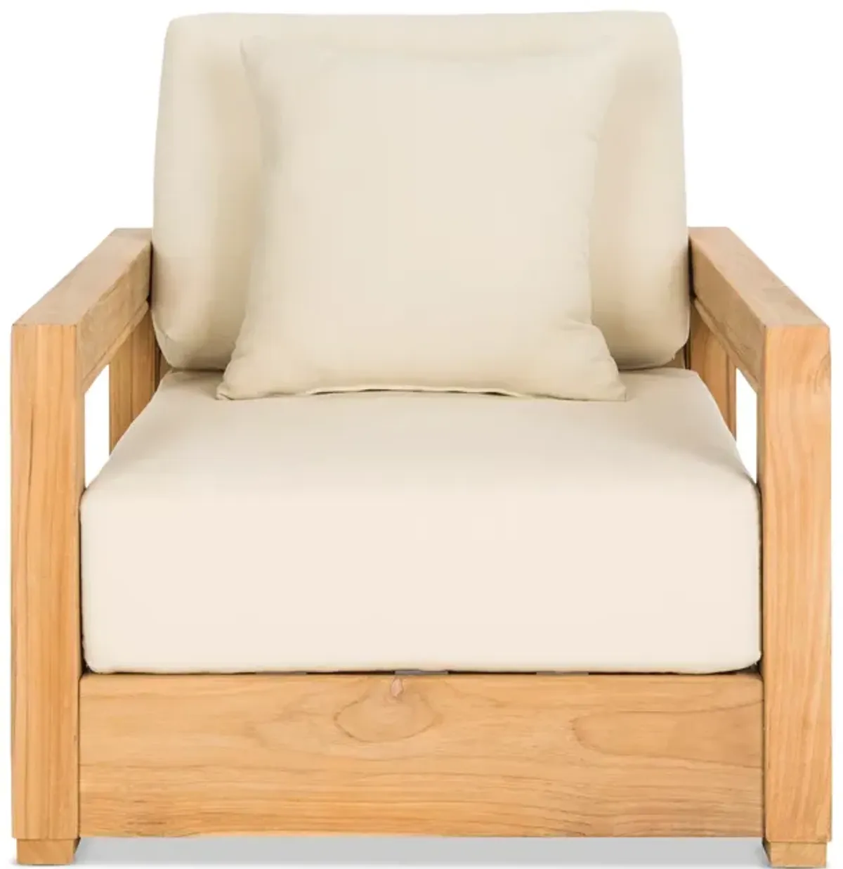 SAFAVIEH Montford Teak Armchair