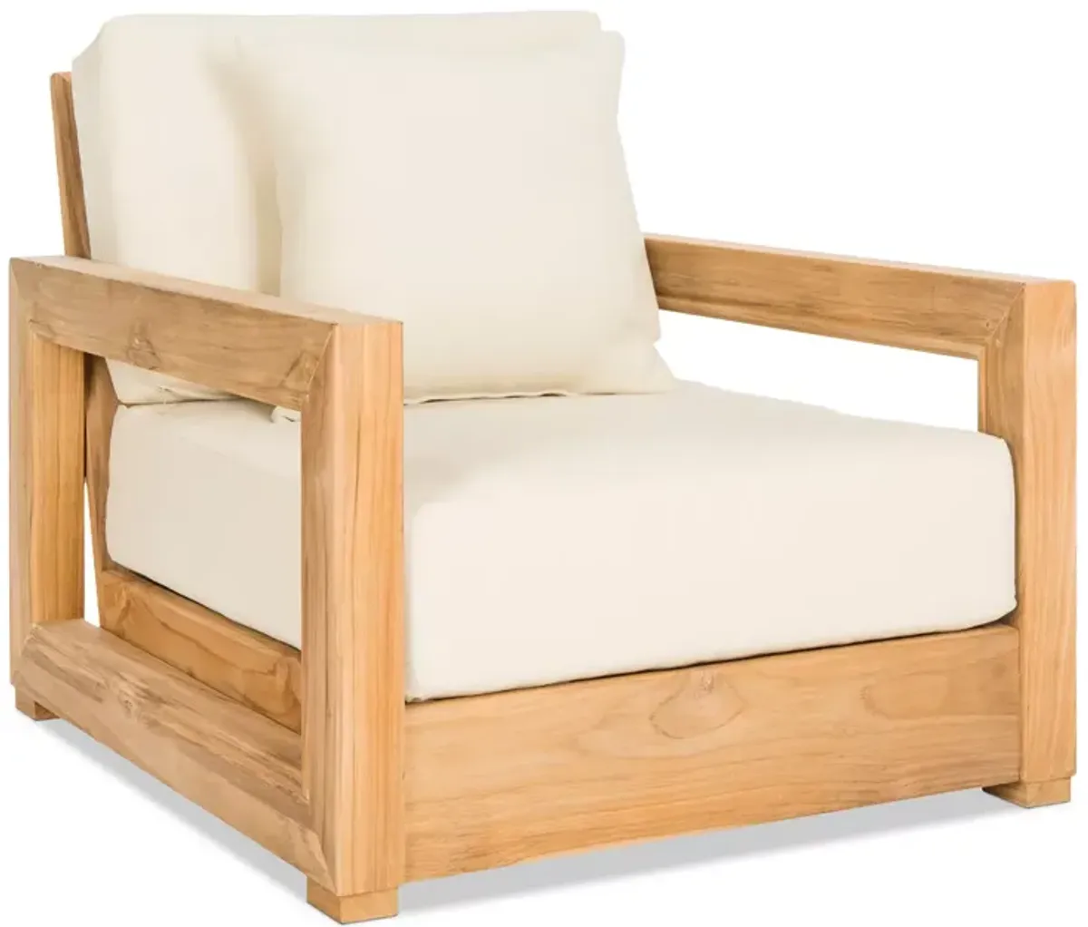 SAFAVIEH Montford Teak Armchair