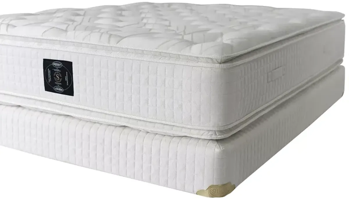 Shifman Classic Magnificence Firm Pillow Top Twin Mattress Only - Exclusive