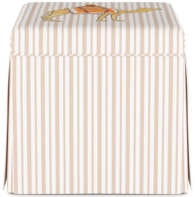 Gray Malin x Cloth & Co. Adrianna Storage Ottoman