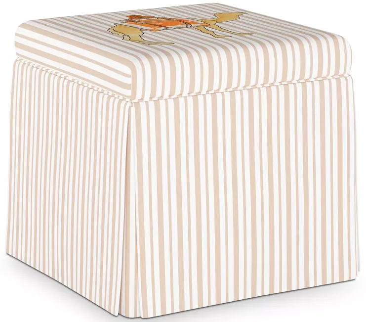 Gray Malin x Cloth & Co. Adrianna Storage Ottoman