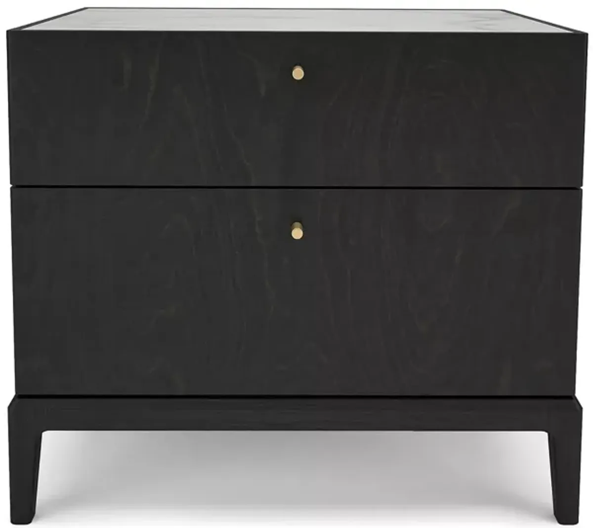 Huppe Hemrik 2-Drawer Large Nightstand