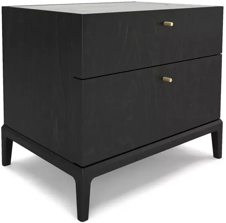 Huppe Hemrik 2-Drawer Large Nightstand