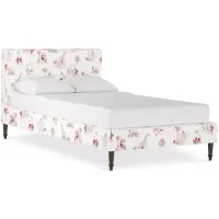 Gray Malin x Cloth & Co. Rowan Full Platform Bed with Fancy Cone Leg