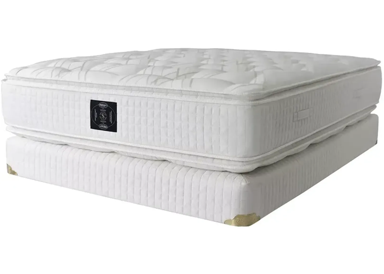 Shifman Classic Magnificence Plush Pillow Top Queen Mattress Only - Exclusive