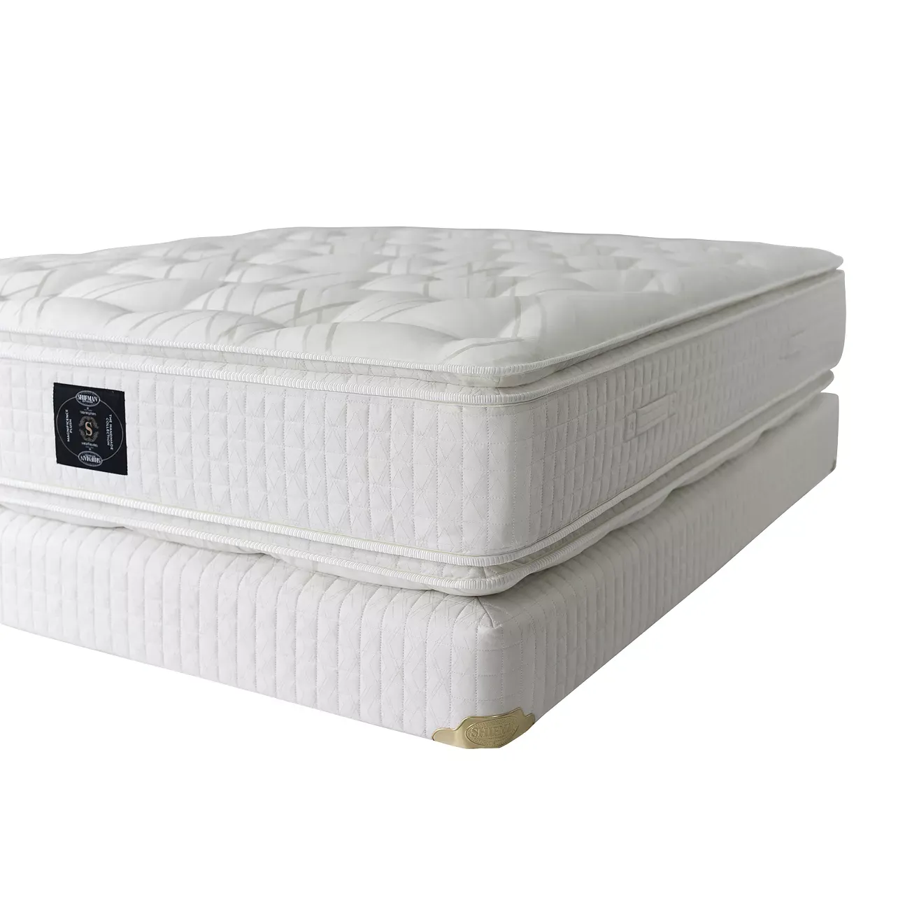 Shifman Classic Magnificence Plush Pillow Top King Mattress Only - Exclusive