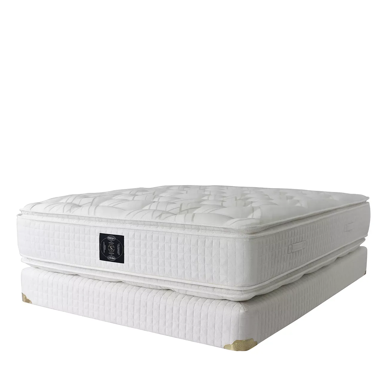 Shifman Classic Magnificence Plush Pillow Top King Mattress Only - Exclusive