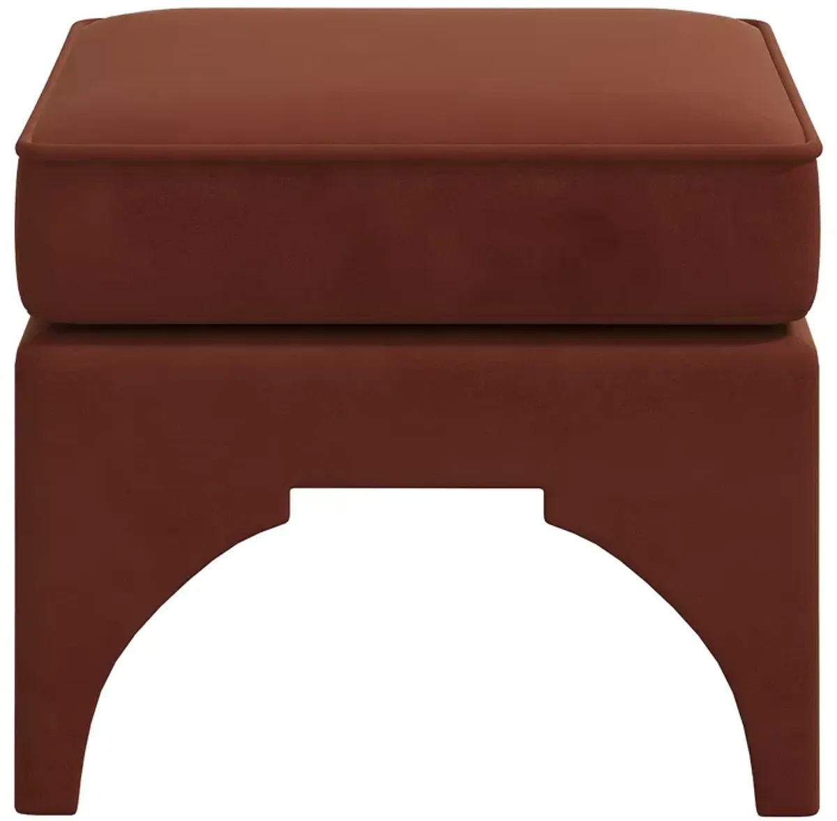 Sparrow & Wren Mara Ottoman, Velvet