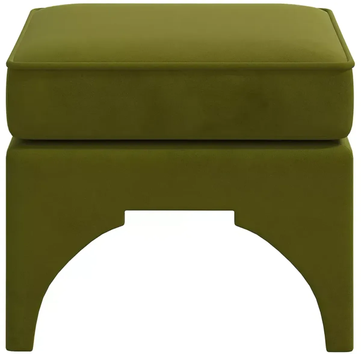 Sparrow & Wren Mara Ottoman, Velvet