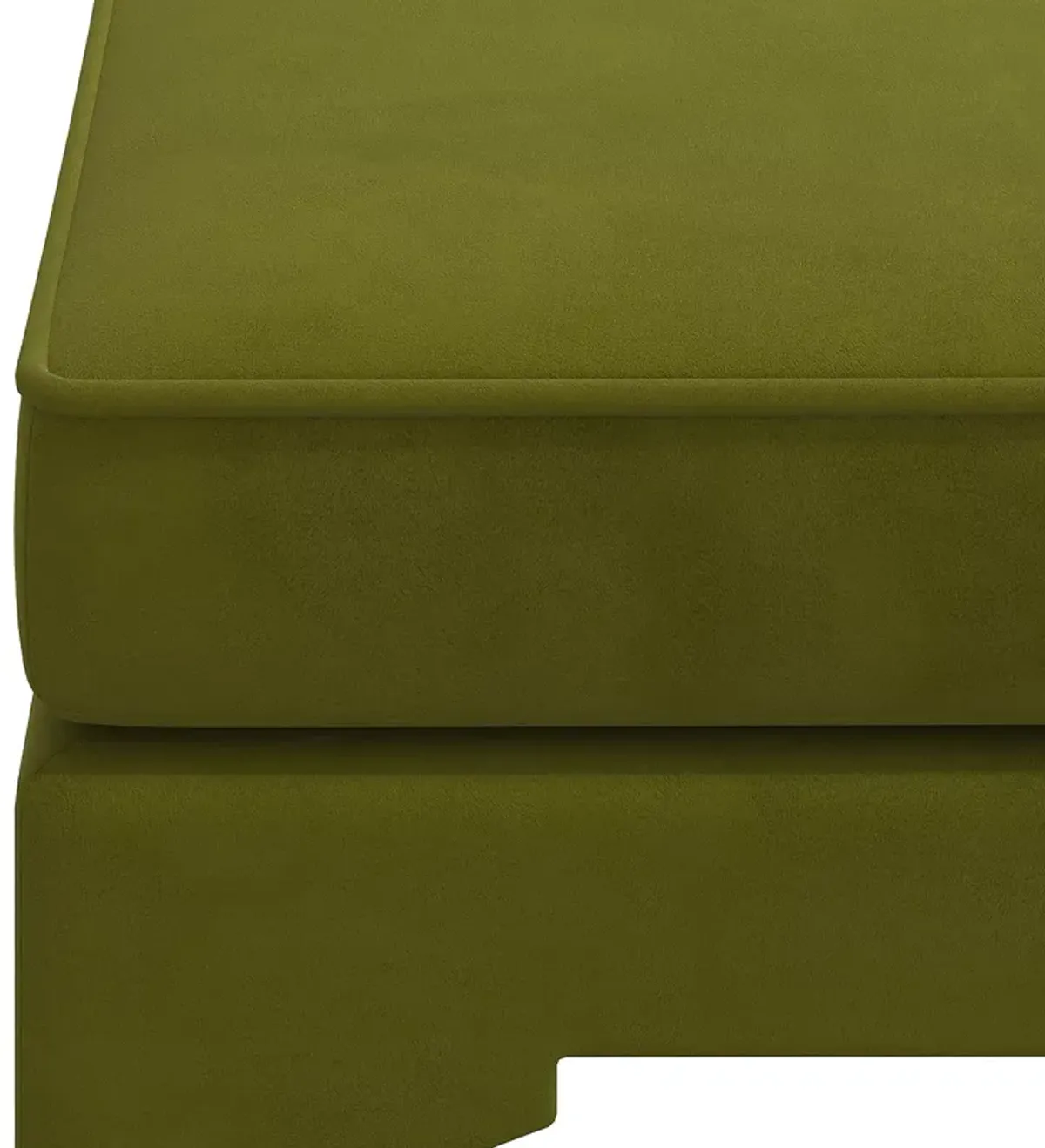 Sparrow & Wren Mara Ottoman, Velvet